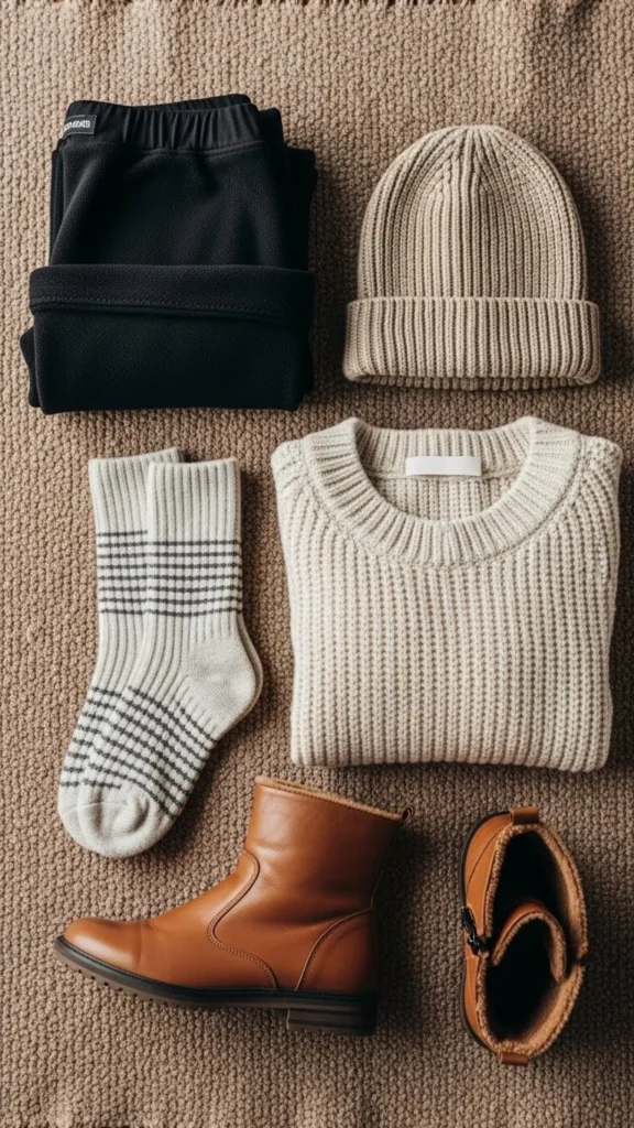 1. Start with Thermal or Fleece-Lined Leggings