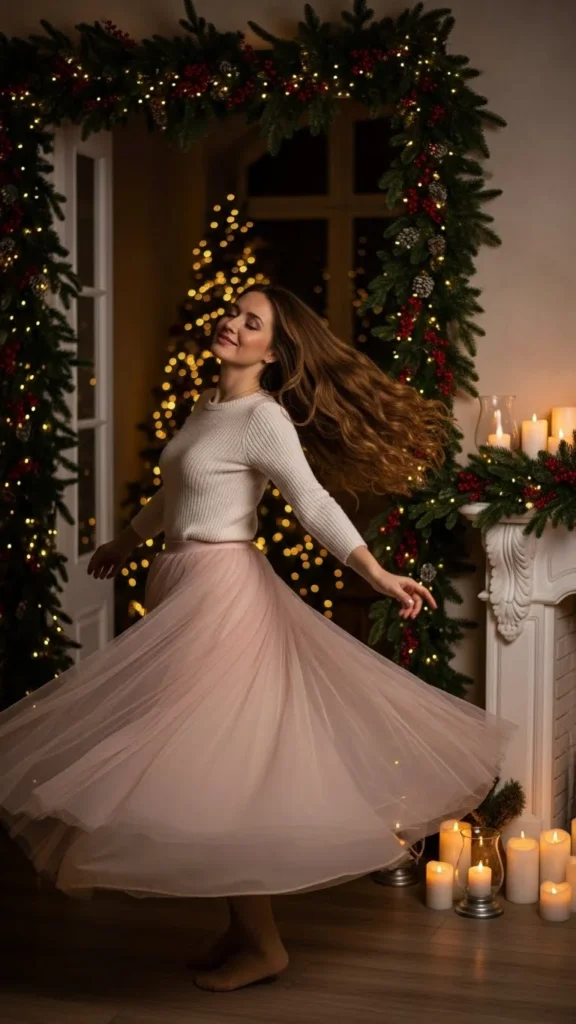 10. Tulle Skirt with Fitted Top