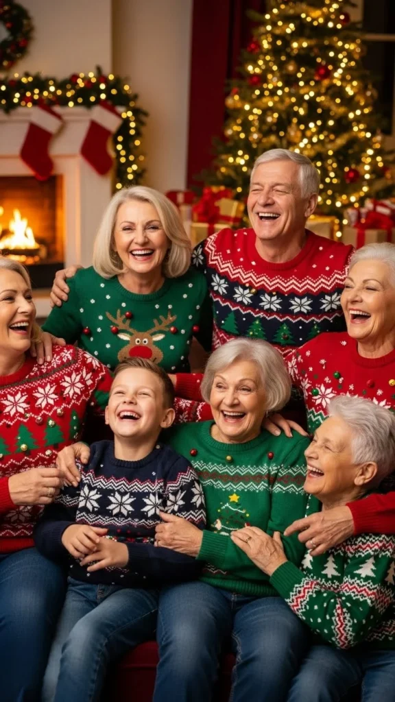 11. Matching Christmas Sweaters