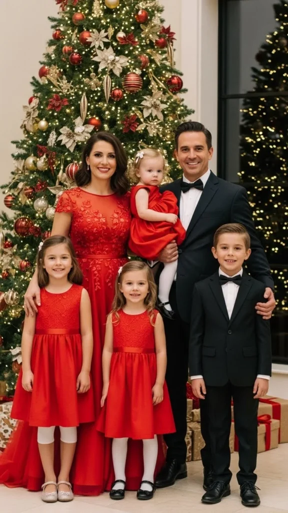 15. Red Dresses and Black Suits