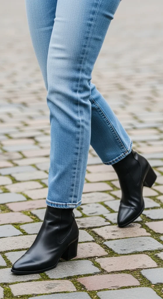 2. Master the Jeans and Boots Combo