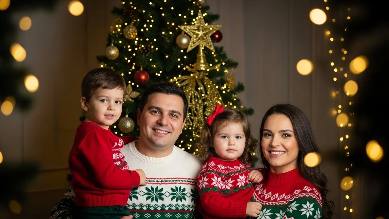 25 Adorable Family Christmas Outfits That Look Perfect in Photos