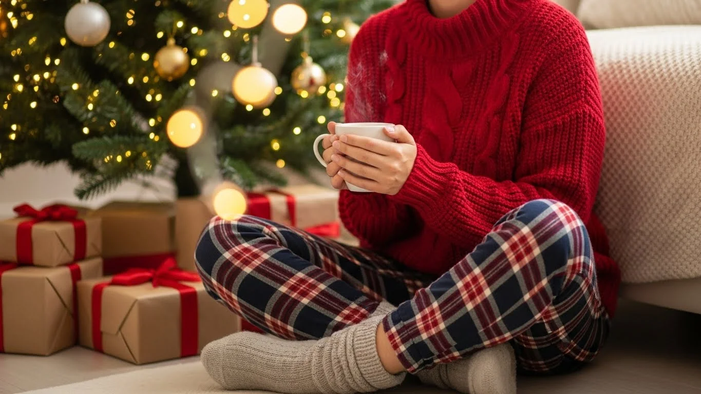 25 Cozy Christmas Outfits That Feel Like a Warm Hug