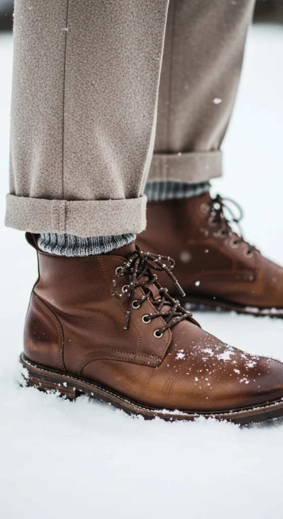 4. Mix Comfort and Style with Winter Footwear