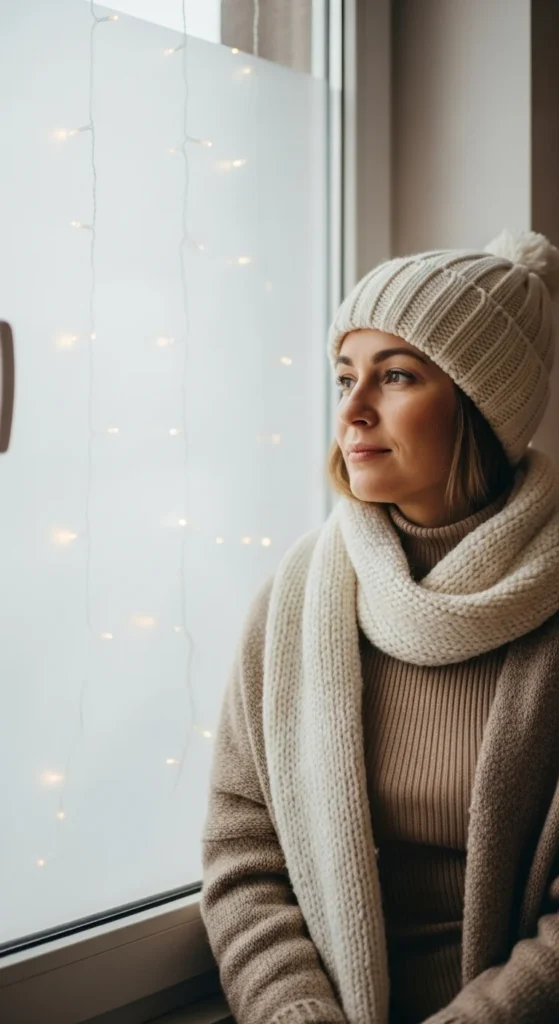 Beanie and Layered Neutrals