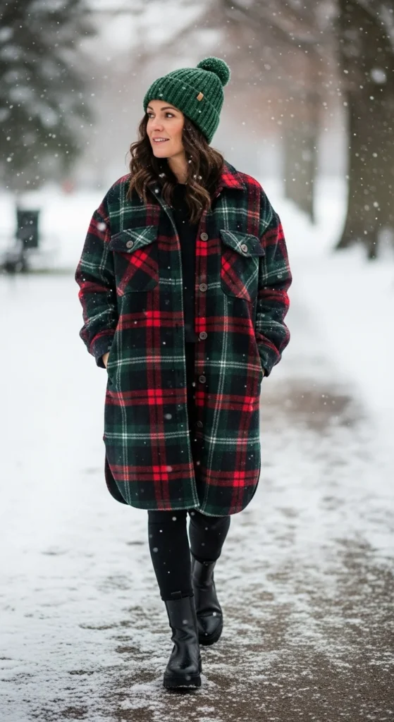 Long Flannel Shacket