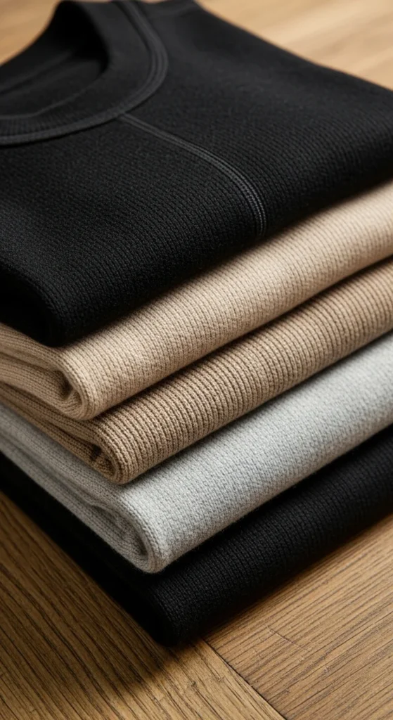 Step 1- Start with a Thin, Warm Base Layer