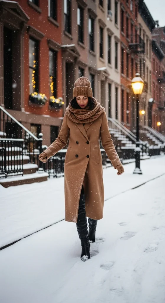 how to dress warm and stylish