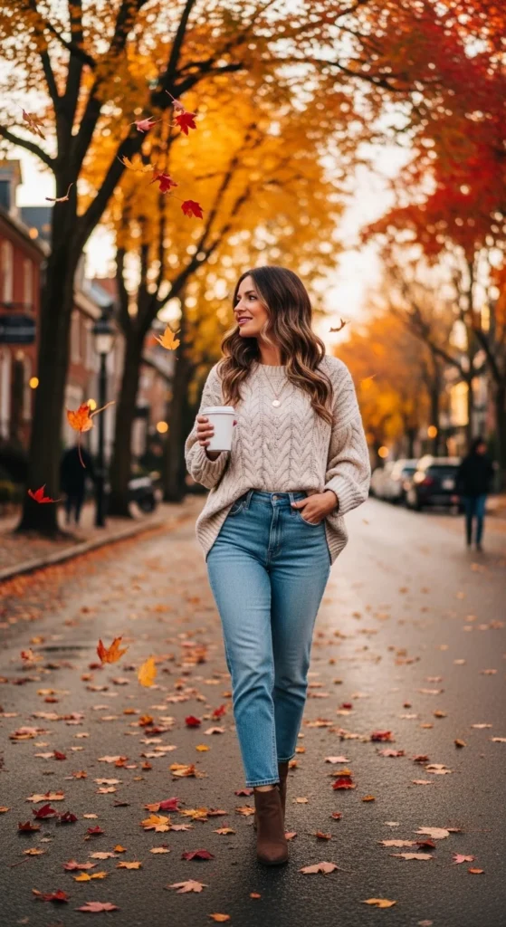 how to style oversized sweaters