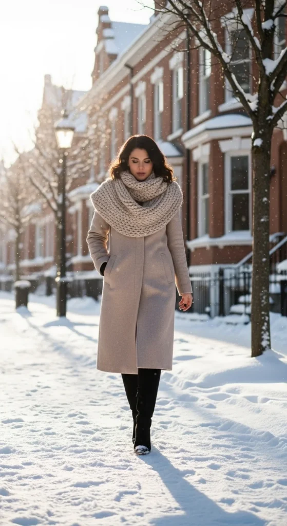 how to wear boots in winter