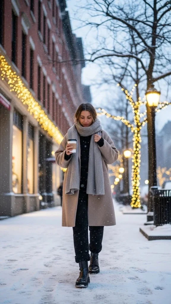 how to wear leggings in winter