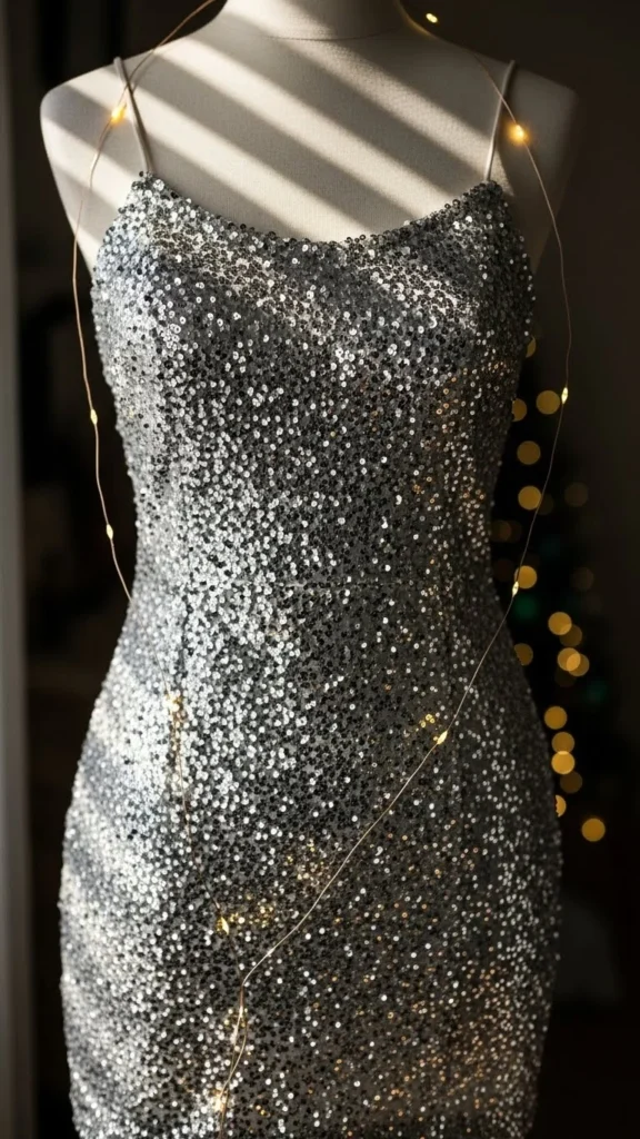 1. Sparkling Sequin Mini Dress