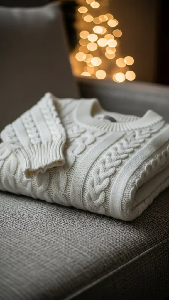 10. The White Knit Dress