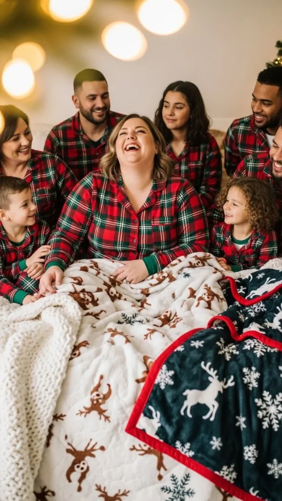 11. Christmas Pajama Set for Family Photos