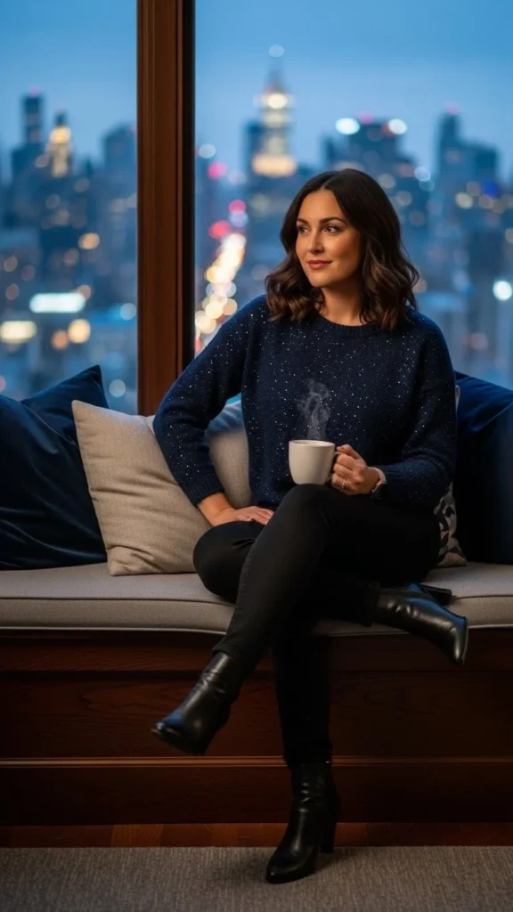 11. Embellished Sequin Sweater