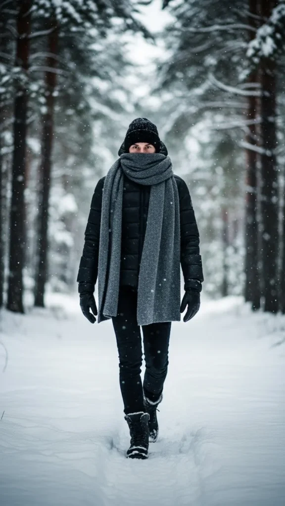 13. Dark Neutrals Winter Walk