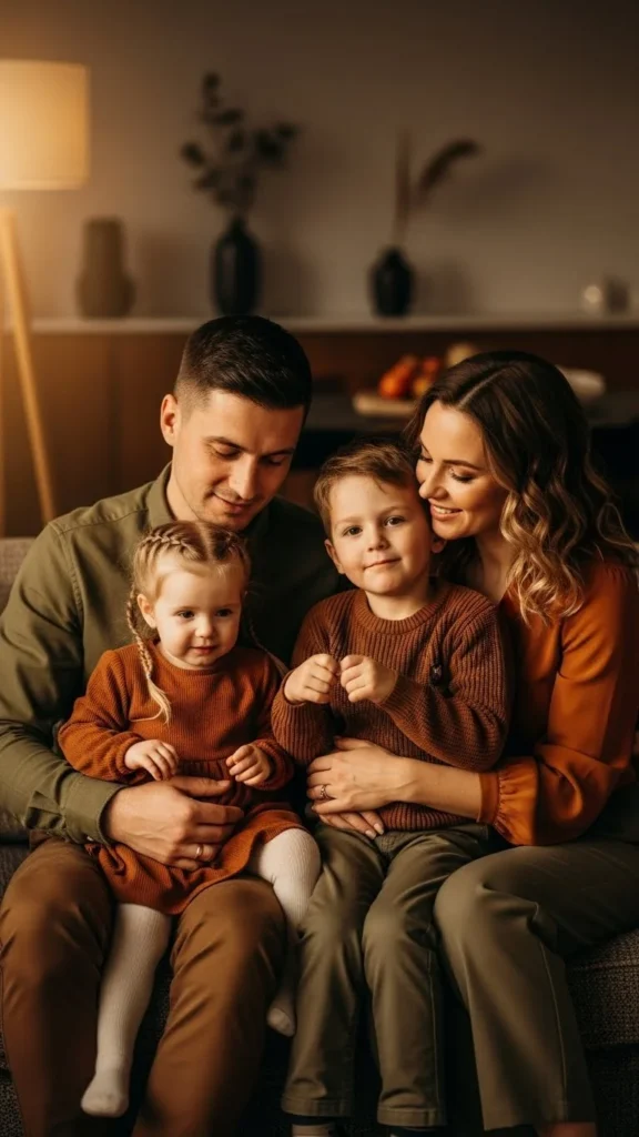 13. Earth-Tone Family Palette