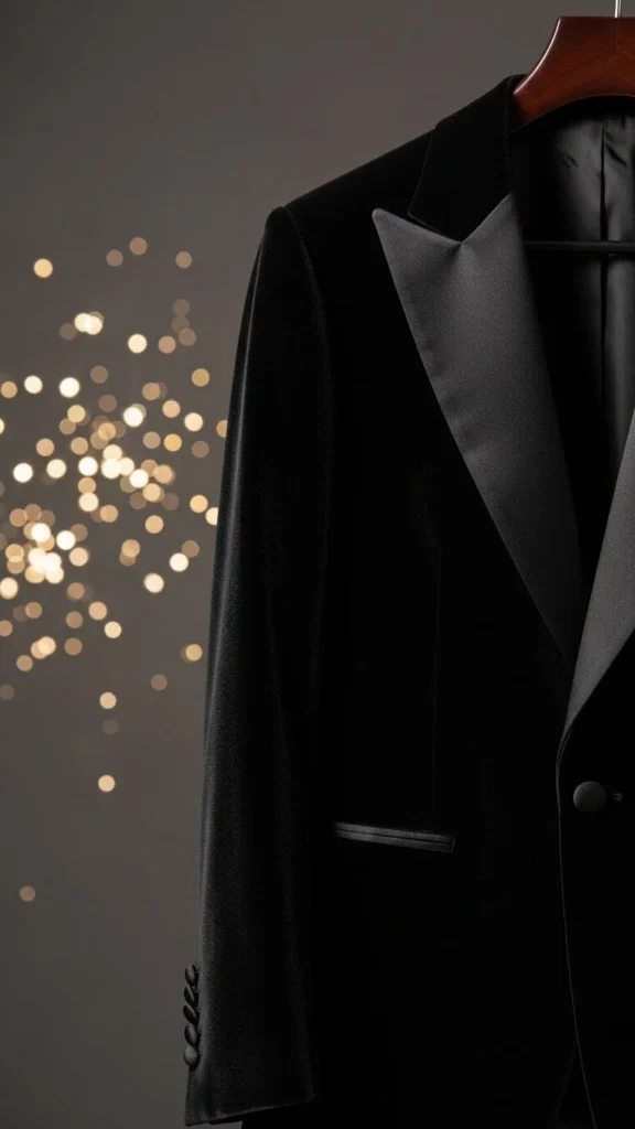 13. Velvet Tuxedo Blazer