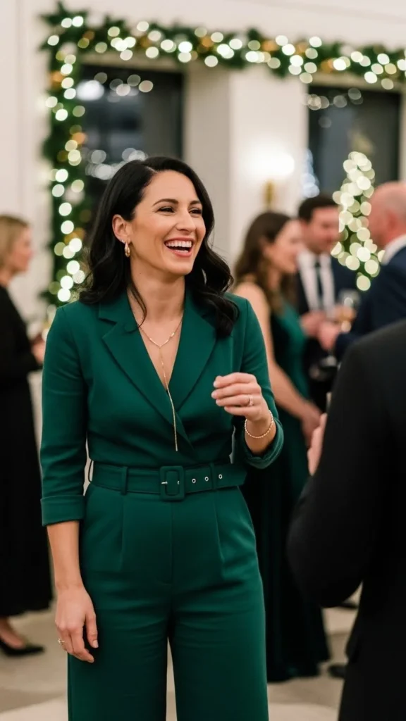 14. Jumpsuit With Minimal Jewelry