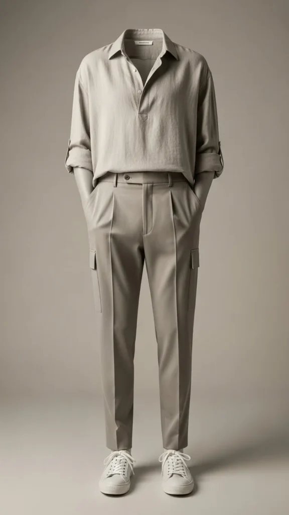 15. Soft Neutral Outfit