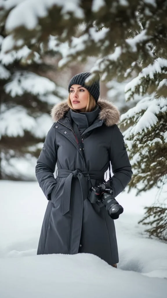 16. Belted Coat Silhouette