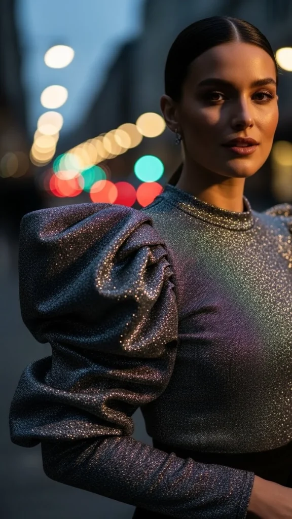 16. Statement Sleeves and Simple Base