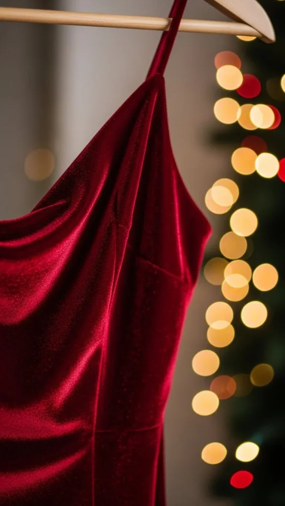 16. Velvet Slip Dress