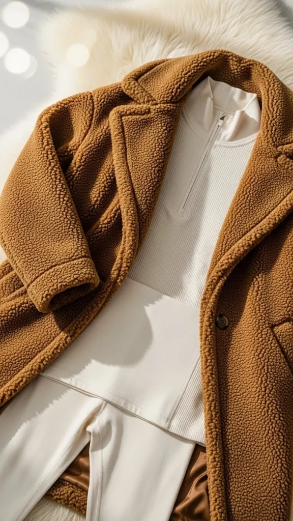 17. Teddy Coat + Simple Base Layer