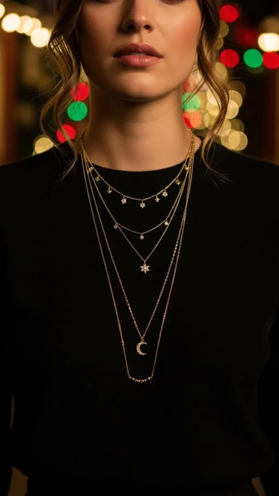 19. Jewelry-Focused Minimal Look