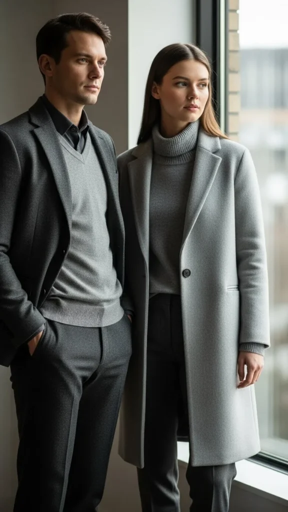 20. Minimalist Gray Layers