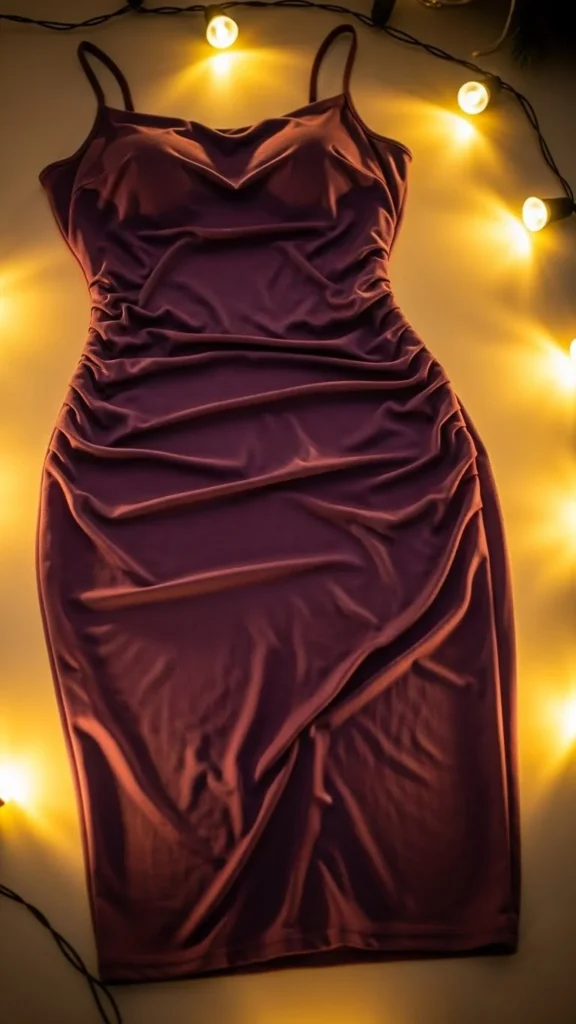 21. The Plum Bodycon Midi