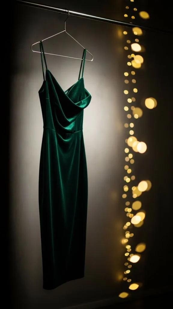 21. Velvet Pencil Dress