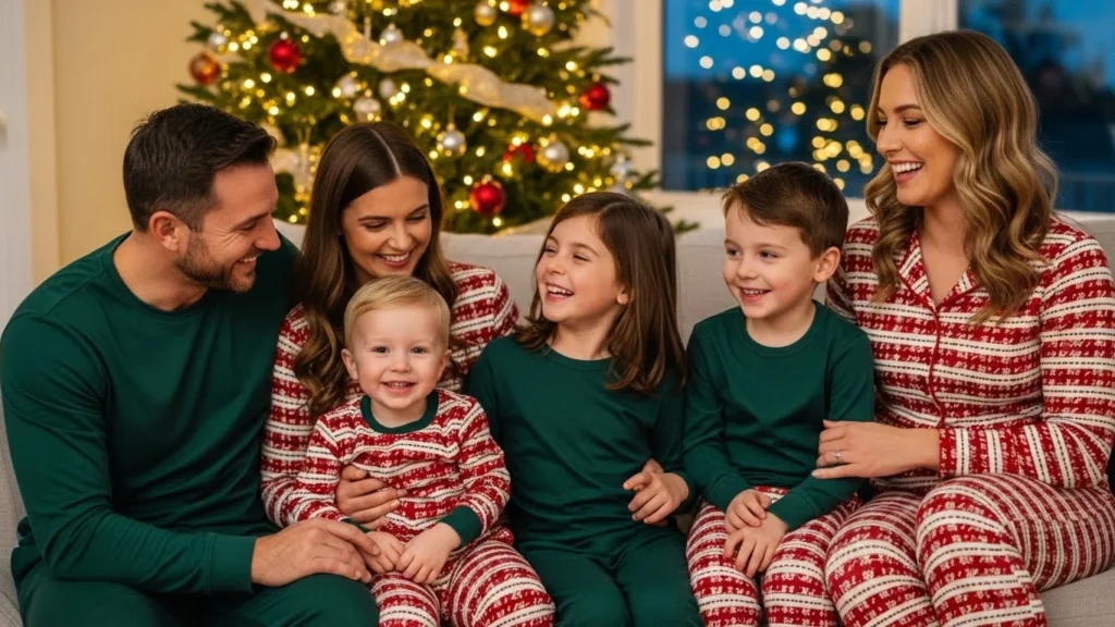 23 Adorable Christmas Pajama Outfits for Perfect Family Photos