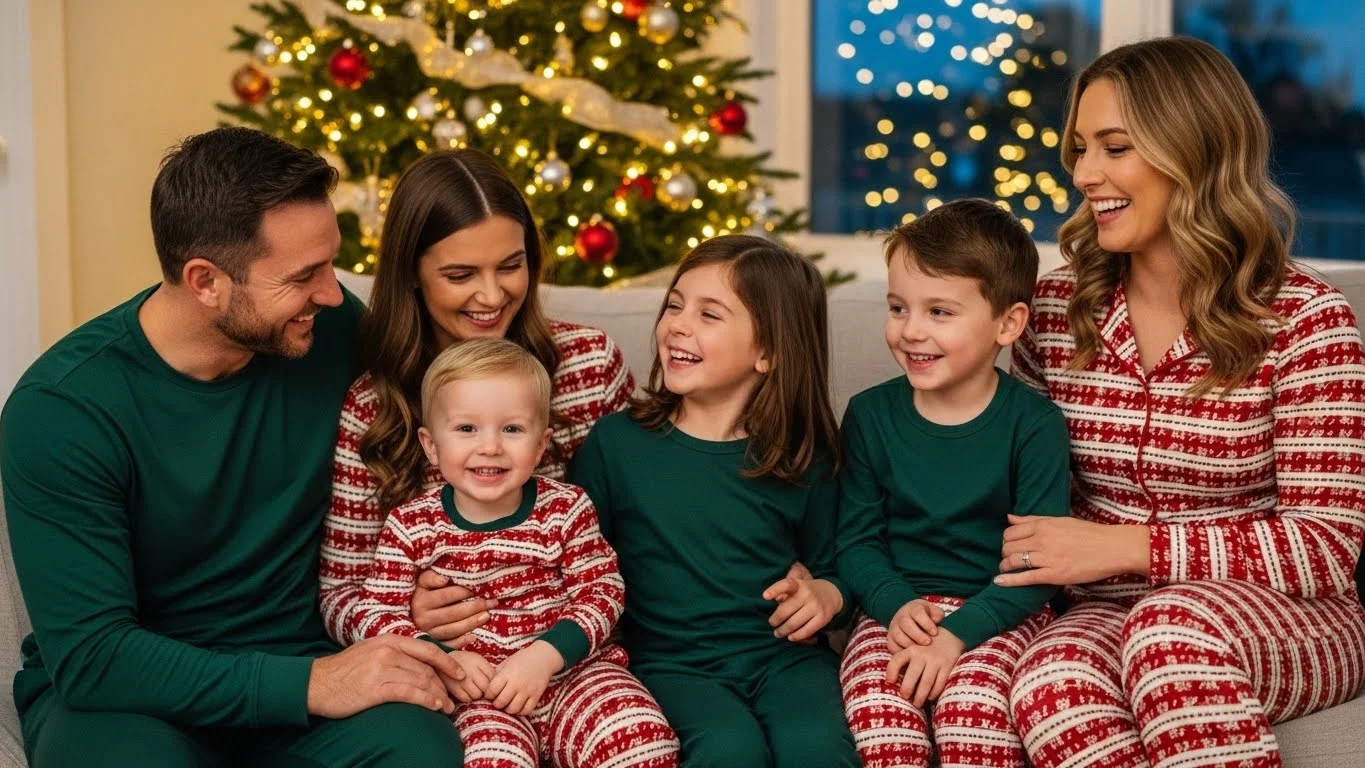 23 Adorable Christmas Pajama Outfits for Perfect Family Photos