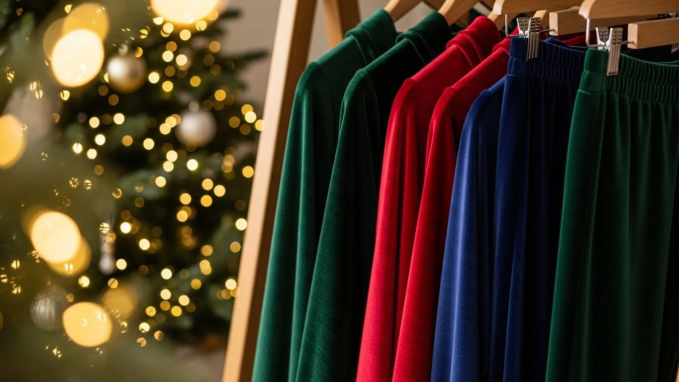 23 Luxe Velvet Christmas Outfits That Feel Rich and Glamorous