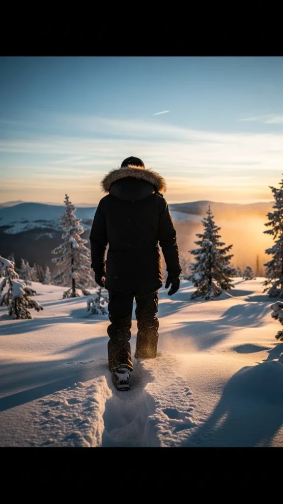 23. Classic Black Winter Look