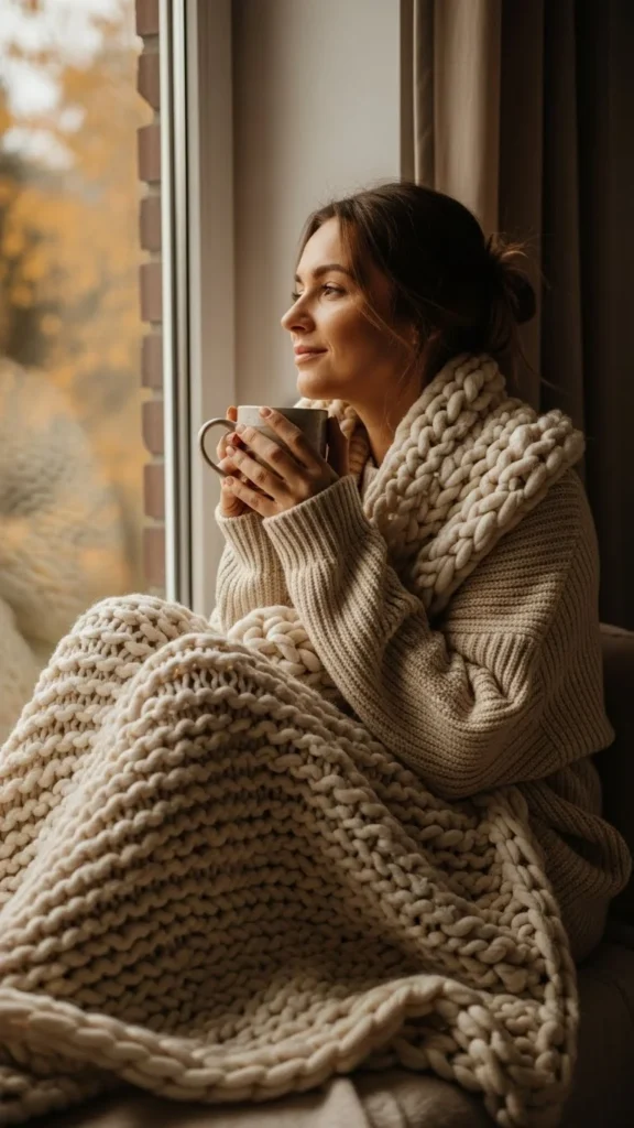 23. Cozy Solo Portrait Look