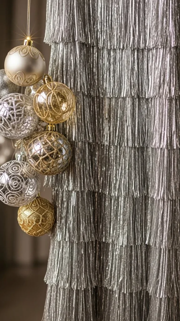 23. Silver Fringe Dress