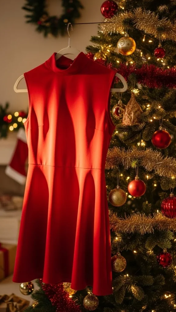 23. The Red High-Neck Mini