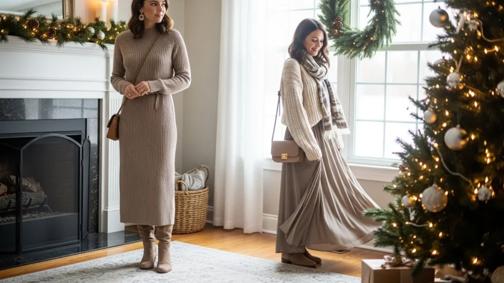 24 Modest Christmas Outfits That Keep You Stylishly Covered