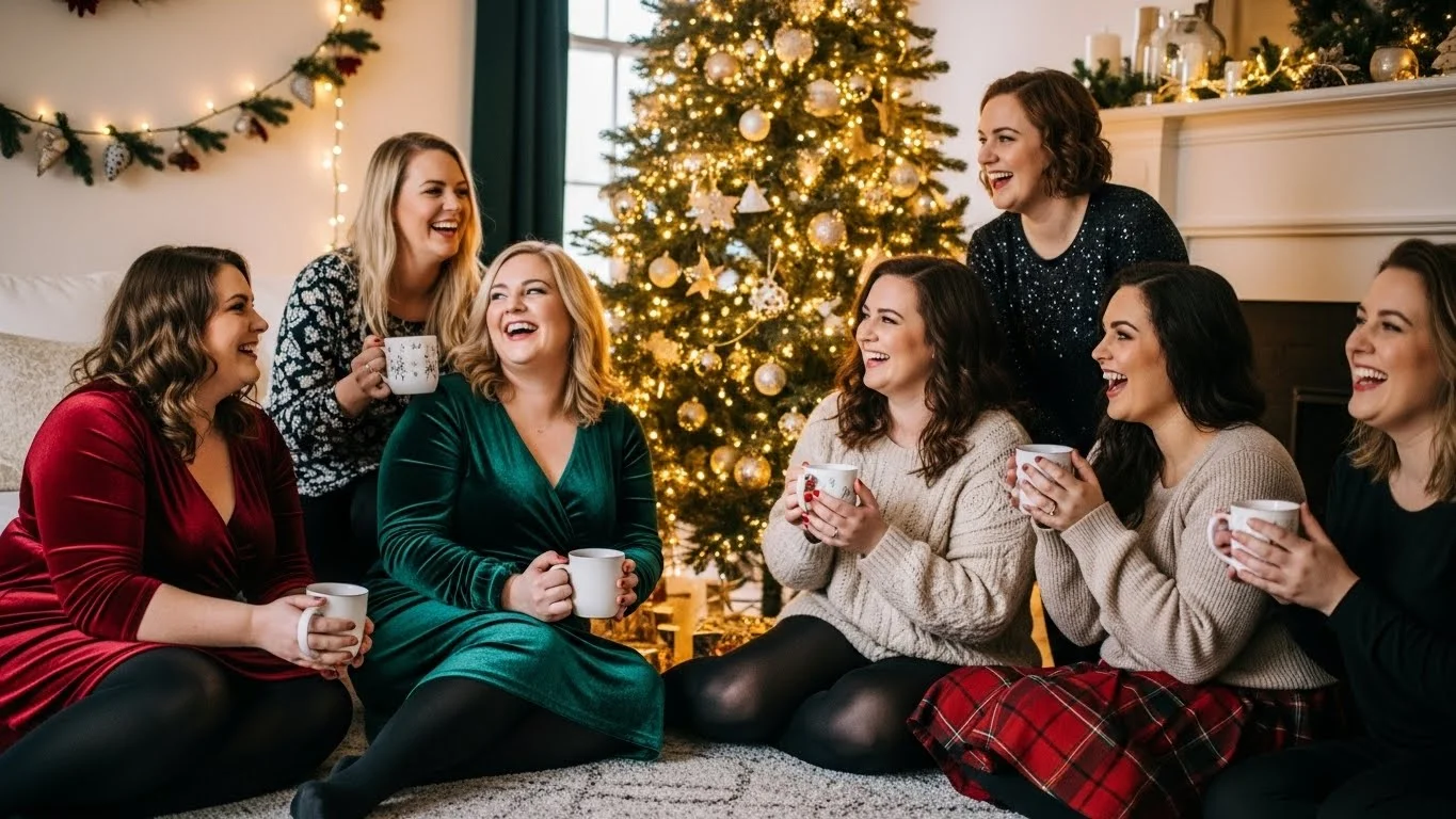 25 Flattering Plus Size Christmas Outfits That Boost Confidence