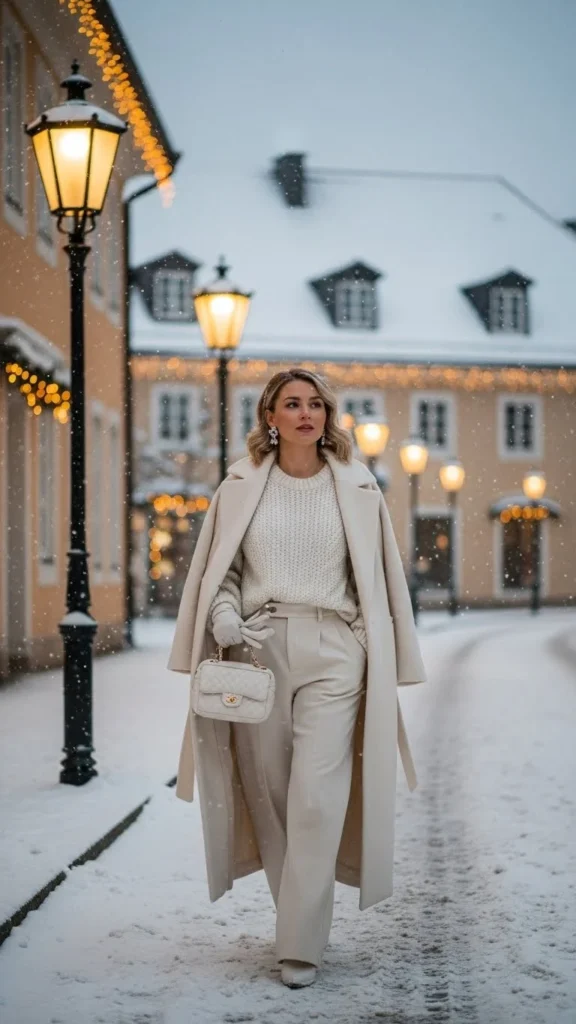 5. All-White Monochrome Look