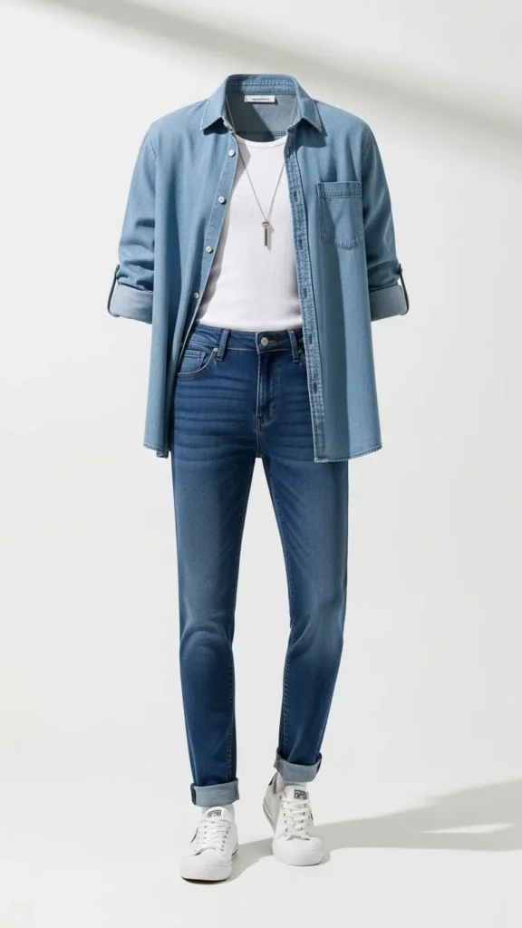 7. All-Black Casual Look