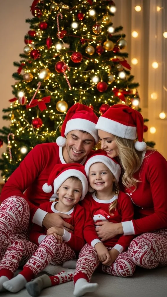 7. Santa-Themed Pajamas