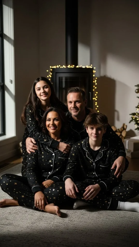 8. Black and Gold Stardust Look