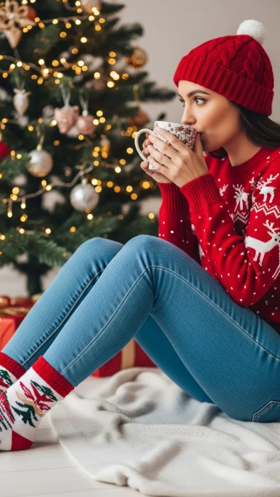 Christmas Sweater Outfits