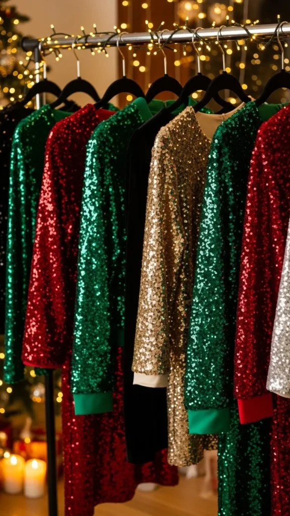 Sequin Christmas Outfits