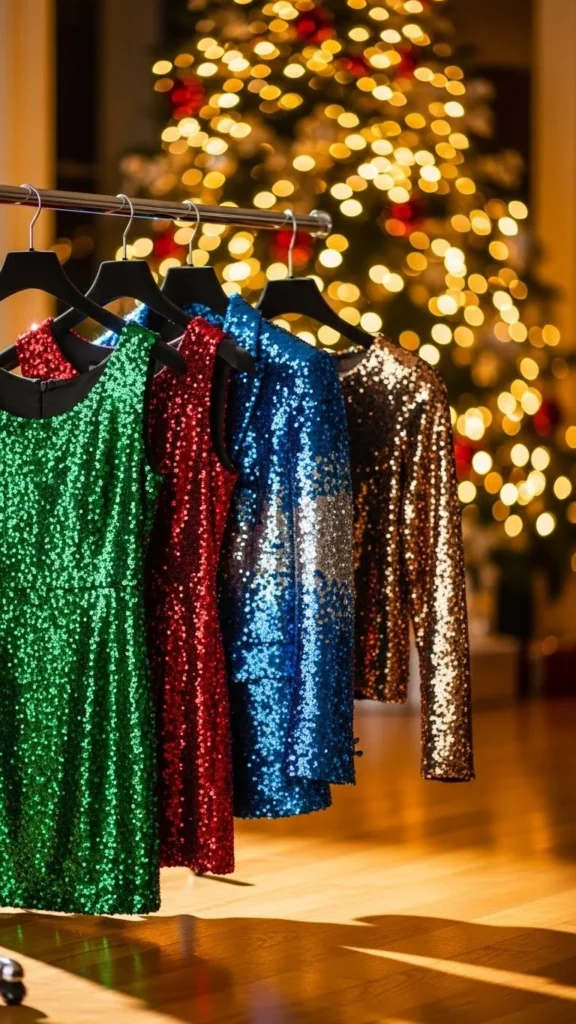 Sparkly Christmas Outfits