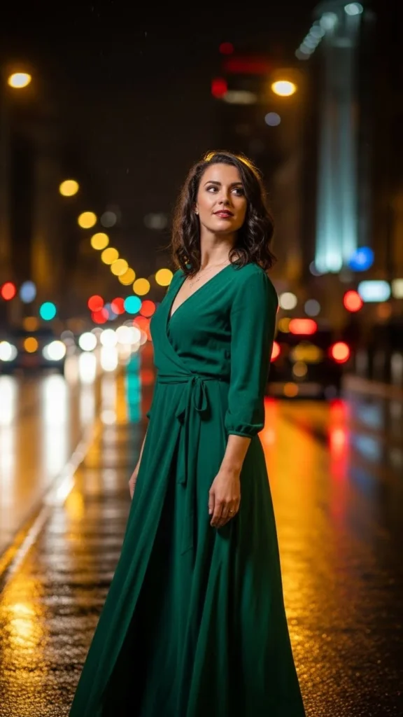 Wrap Dress for Evening Plans