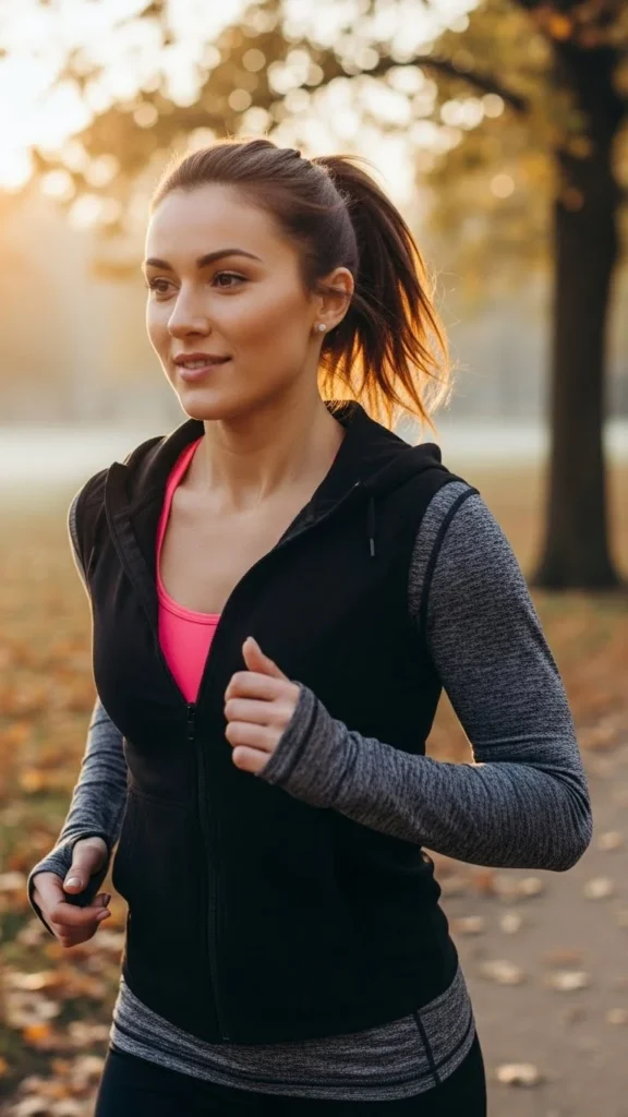 Zip Vest with Base Layers